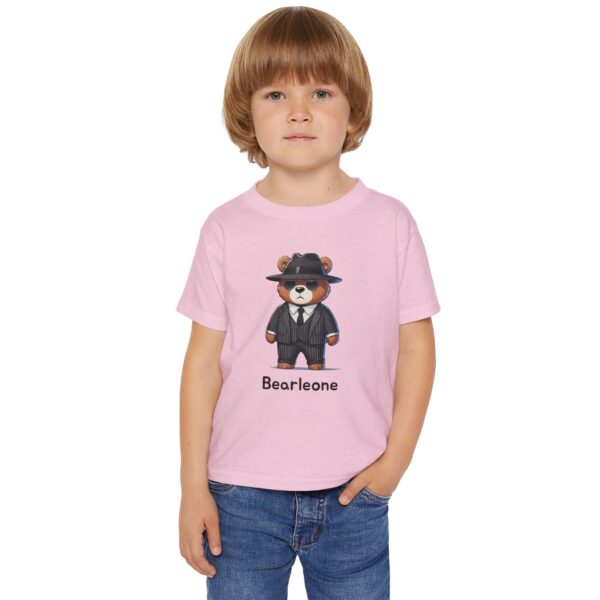 Cool Bearleone Toddler T-Shirt - Fun Graphic Tee for Kids - Bild 15